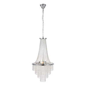 Biele závesné svietidlo Markslöjd Allington Chandelier, ø 38 cm vyobraziť