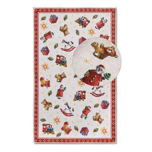 Červený koberec s vianočným motívom 50x80 cm Red Christmas – Villeroy&Boch vyobraziť