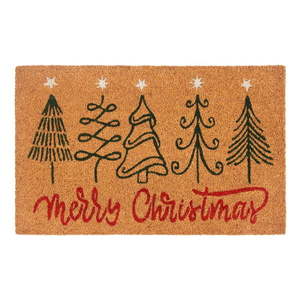 Rohožka s vianočným motívom z kokosového vlákna 40x70 cm Merry Christmas – Hanse Home vyobraziť