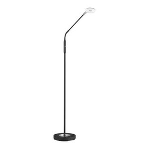 Čierna LED stmievateľná stojacia lampa (výška 150 cm) Dent – ​​Fischer & Honsel vyobraziť