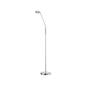 LED stmievateľná stojacia lampa v striebornej farbe (výška 150 cm) Dent – ​​Fischer & Honsel vyobraziť