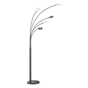 Čierna LED stmievateľná stojacia lampa (výška 225 cm) Dent – ​​Fischer & Honsel vyobraziť