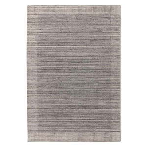 Sivý ručne tkaný vlnený koberec 120x170 cm Larson – Asiatic Carpets vyobraziť