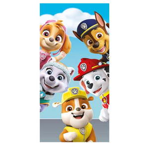 Bavlnená detská osuška 70x140 cm Paw Patrol - Jerry Fabrics vyobraziť