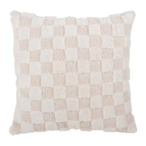 Dekoračný vankúš z mikroplyšu 45x45 cm Checker – PT LIVING vyobraziť