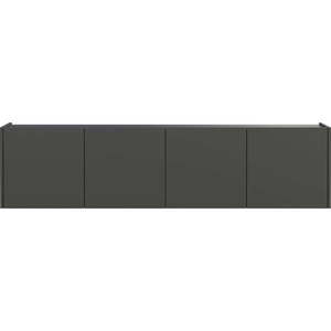 Antracitovosivý TV stolík 183x45 cm Piana – Germania vyobraziť