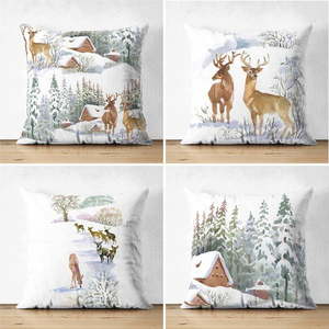 Obliečky na vankúše v súprave 4 ks 45x45 cm - Minimalist Cushion Covers vyobraziť