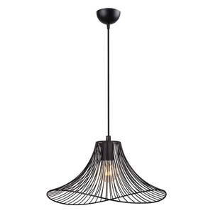 Čierne závesné svietidlo ø 40 cm Wavy – Squid Lighting vyobraziť