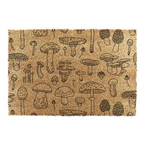 Rohožka z kokosového vlákna 60x90 cm Mushrooms – Artsy Doormats vyobraziť