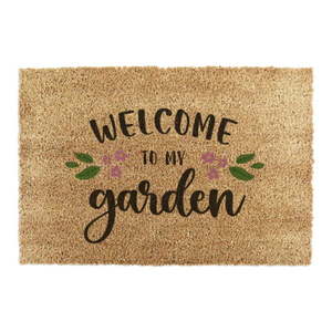 Rohožka z kokosového vlákna 40x60 cm Welcome to My Garden – Artsy Doormats vyobraziť