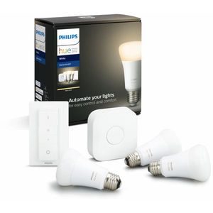 PHILIPS HUE WHITE 9W E27 A19 START KITBT vyobraziť