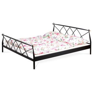 AUTRONIC BED-1907 BK posteľ dvojlôžková, 180x200, kov matný čierny vyobraziť