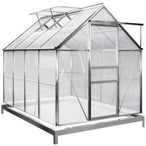 Skleník Strend Pro Greenhouse, Alu, PC 6 mm, 250x190x195 cm vyobraziť