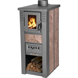 Kachle Pro LAVA Ceramic, mocca, 6, 5 kW, 120 mm vyobraziť