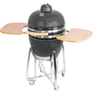 SLOVAKIA TREND GRIL BBQ KAMADO EGG 21, PRIEMER 46, 7 CM, 130X73X122, GRIL VYSKA 91 CM, CIERNY, 22123 vyobraziť