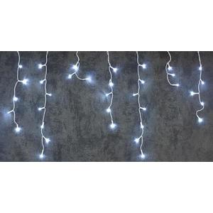 SLOVAKIA TREND RETAZ MAGICHOME VIANOCE ICICLE, 800 LED STUDENA BIELA, CENCULOVA, 230 V, 50 HZ, IP44 vyobraziť