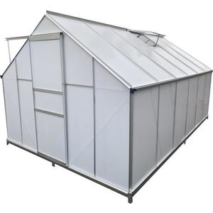 SLOVAKIA TREND SKLENIK STREND PRO GREENHOUSE, ALU, PC 6 MM, 250X370X195 CM vyobraziť