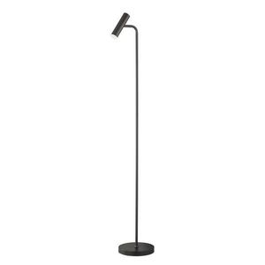 Čierna LED stmievateľná stojacia lampa (výška 154 cm) Stina – Fischer & Honsel vyobraziť