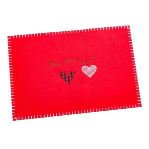 Látkové prestieranie 30x40 cm Christmas Heart – Casa Selección vyobraziť