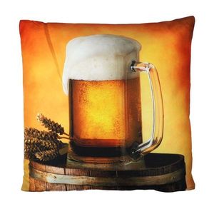 Jerry Fabrics Vankúšik s potlačou - Pivo | 40 x 40 cm vyobraziť