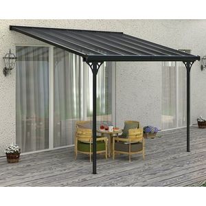 ArtRoja Pergola BRUCE F | sivý polykarbonát vyobraziť