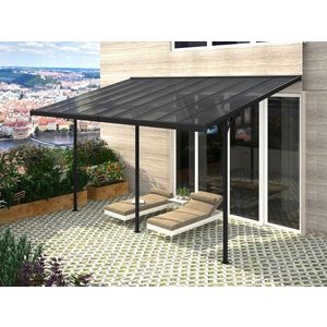 ArtRoja Pergola BRUCE H | sivý polykarbonát vyobraziť