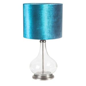 ArtFir Stolná lampa KIM 02 | tyrkysová 32 x 61 cm vyobraziť