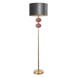 ArtFir Stojaca lampa MARITA 01 | sivá 46 x 174 cm vyobraziť