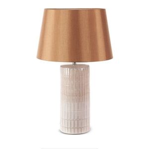 ArtFir Stolná lampa EDNA 01 | krémová 33 x 56 cm vyobraziť