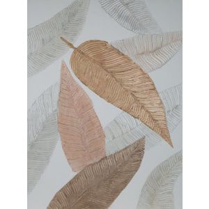 ArtFir Obraz LISTY 512 | biela 90 x 120 cm vyobraziť