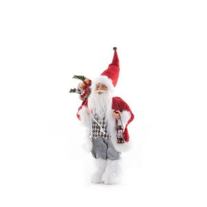 ArtFir Vianočná dekorácia SANTA CLAUS 68A | červená/biela 45 cm vyobraziť