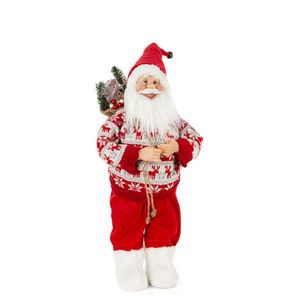 ArtFir Vianočná dekorácia SANTA CLAUS 72B | červená/biela 60 cm vyobraziť