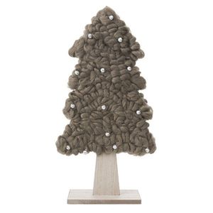 ArtFir Vianočná dekorácia STROMČEK 88C | hnedá 40 cm vyobraziť