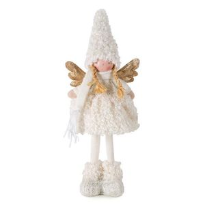 ArtFir Vianočný anjel DOLL 177A | krémová/zlatá 15 x 10 x 37 cm vyobraziť