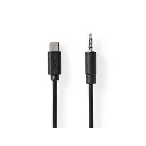 Kábel USB-C - Jack 3, 5mm NEDIS CCGB65950BK10 vyobraziť