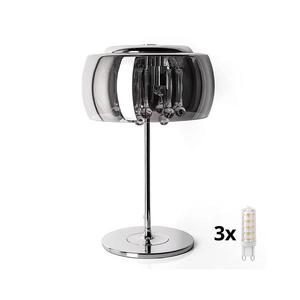 Brilagi Brilagi - LED Krištáľová stolná lampa JEWEL 3xG9/42W/230V vyobraziť