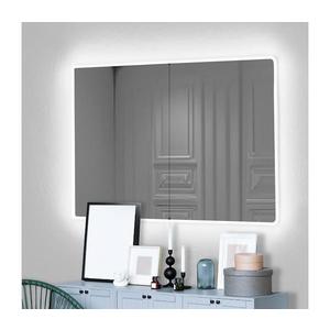 LED Nástenné zrkadlo s podsvietením RECTANGULAR 80x60 cm biela vyobraziť