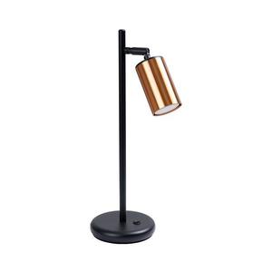 SL.1381 - Stolná lampa WINX 1xGU10/10W/230V čierna/meď vyobraziť