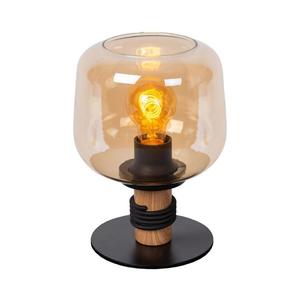 Lucide Lucide 45508/01/62 - Stolná lampa ILONA 1xE27/40W/230V čierna/béžová vyobraziť