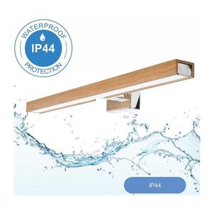 Brilagi Brilagi-LED Kúpeľňové osvetlenie zrkadla WOODY MIRROR LED/12W/230V IP44 dub/chro vyobraziť