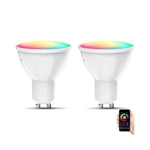 B.K. Licht B.K. Licht 1263 - SADA 2x LED RGB Stmievateľná žiarovka GU10/5, 5W/230V Wi-Fi Tuya vyobraziť