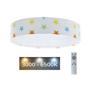 LED Stmievateľné svietidlo GALAXY KIDS LED/24W/230V hviezdičky pestrofarebná + DO vyobraziť