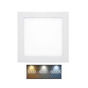 LED-WSQ-CCT/18W/BI - LED Podhľadové svietidlo RAFA LED/18W/230V IP44 biela vyobraziť