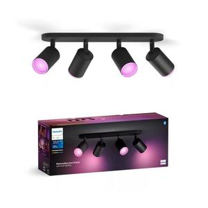 Philips Philips - LED RGBW Stmievateľné bodové svietidlo Hue FUGATO 4xGU10/4, 2W/230V čierna vyobraziť