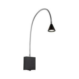 Lucide Lucide 18293/03/30 - LED Flexibilná lampička BUDDY LED/3W/230V čierna vyobraziť