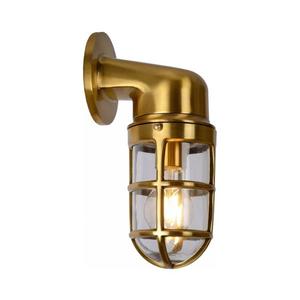 Lucide Lucide 11892/01/02 - Vonkajšia nástenná lampa DUDLEY 1xE27/40W/230V IP44 zlatá vyobraziť