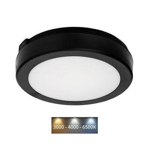 LED Kúpeľňové stropné svietidlo NAIROS LED/12W/230V 3000/4000/6500K IP65 čierna vyobraziť