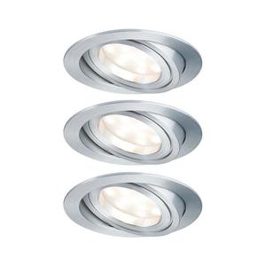 Paulmann Paulmann 93970 - SADA 3x LED/7W IP23 Kúpeľňové podhľadové svietidlo COIN 230V vyobraziť