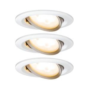 Paulmann Paulmann 93650-SADA 3x LED GU10/5W IP23 Kúpeľňové podhľadové svietidlo NOVA 230V vyobraziť