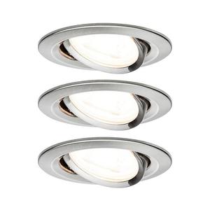 Paulmann Paulmann 93652 - SADA 3x LED GU10/6, 1W IP23 Kúpeľňové podhľadové svietidlo 230V vyobraziť